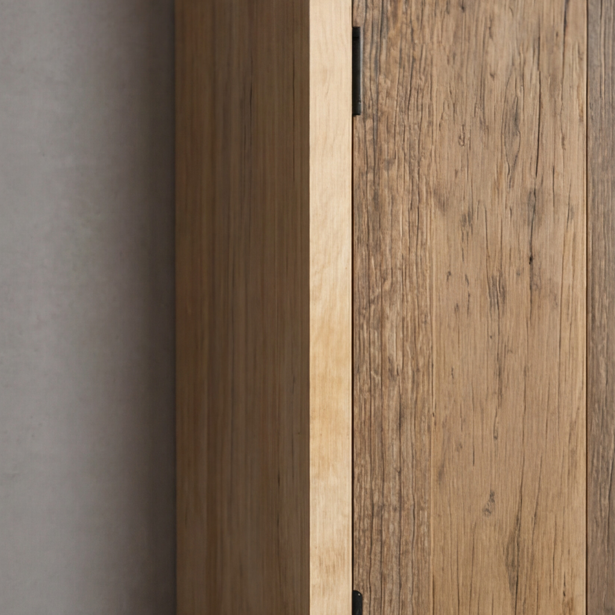 Buffet haut en bois de manguier et bois recyclé Barry