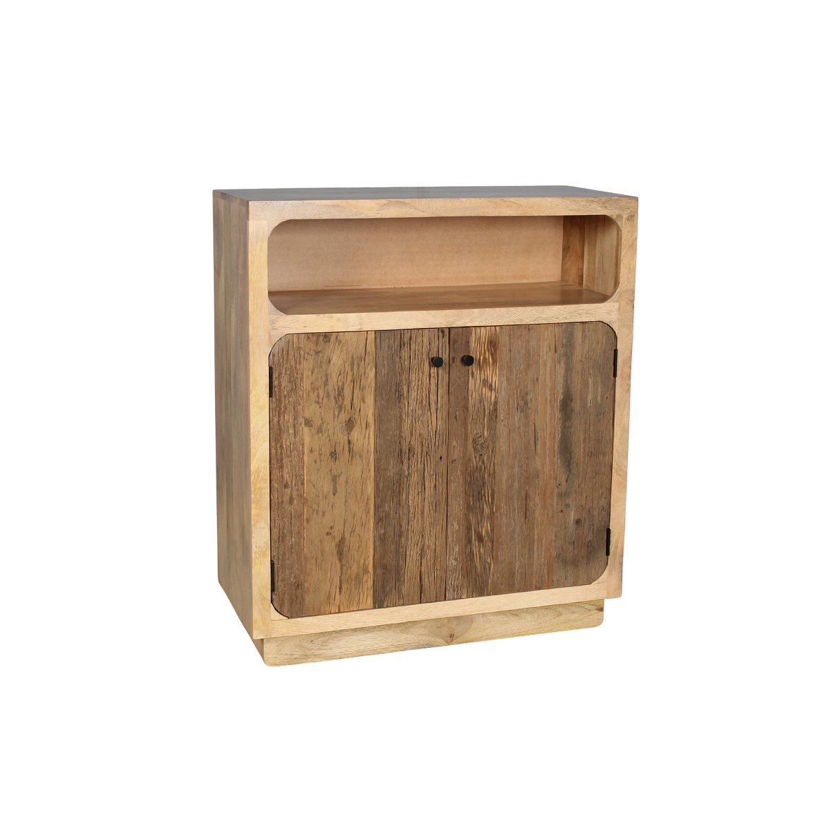 Buffet haut en bois de manguier et bois recyclé Barry