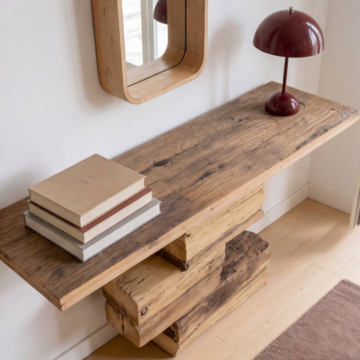 Console en bois recyclé Barry