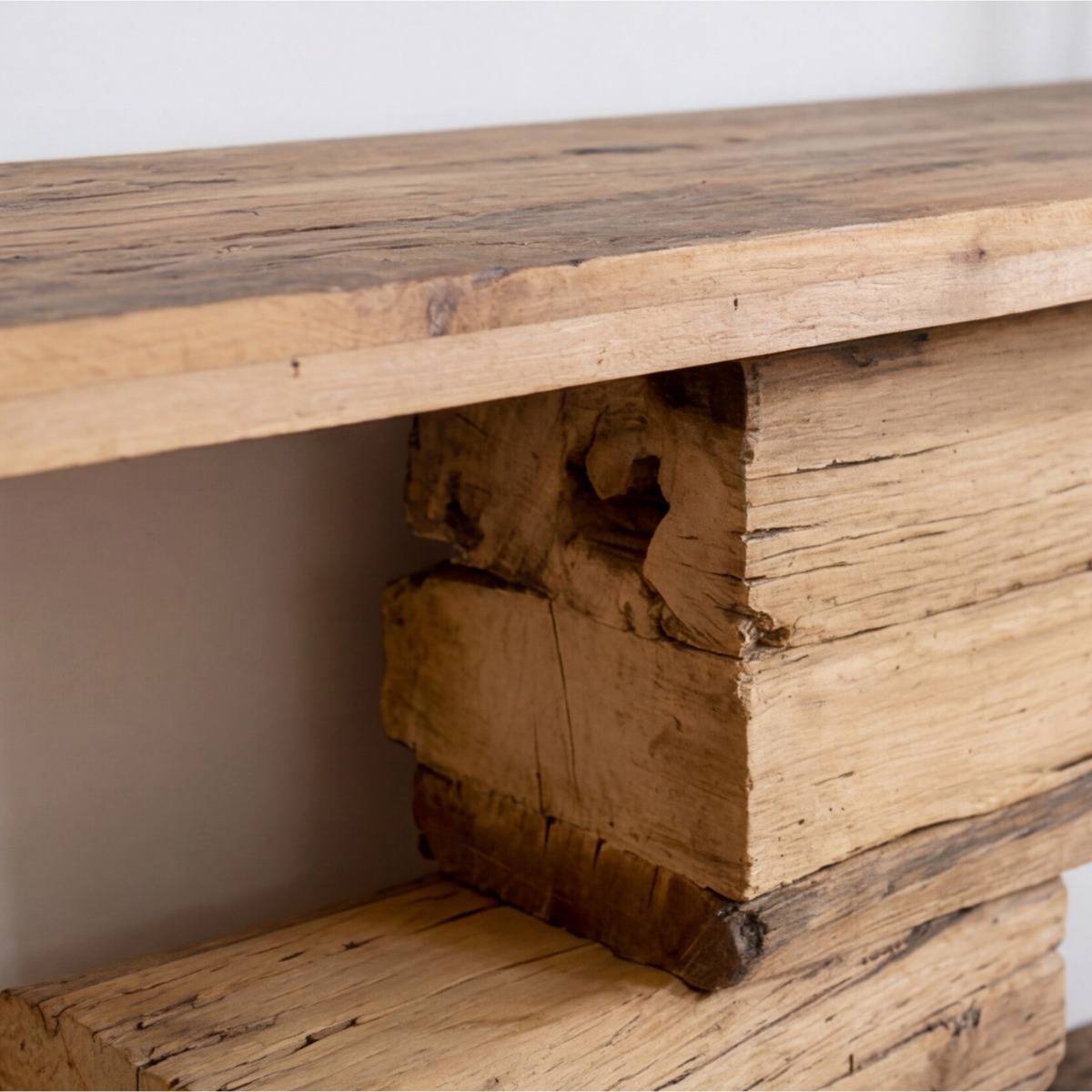 Console en bois recyclé Barry