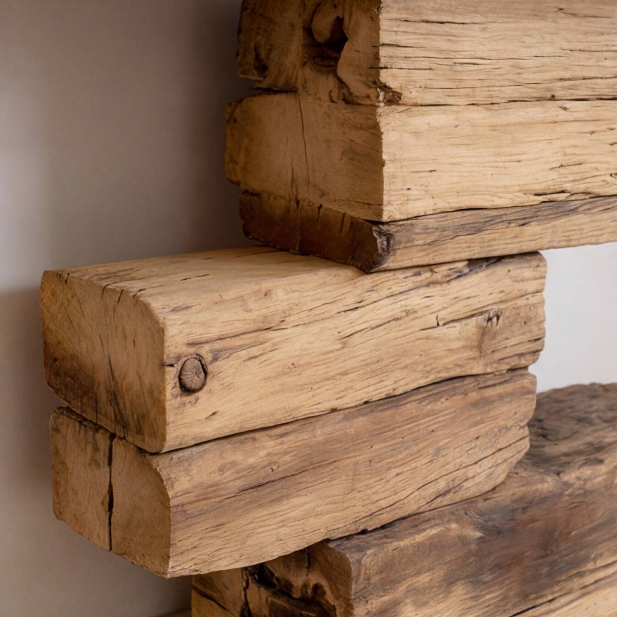 Console en bois recyclé Barry