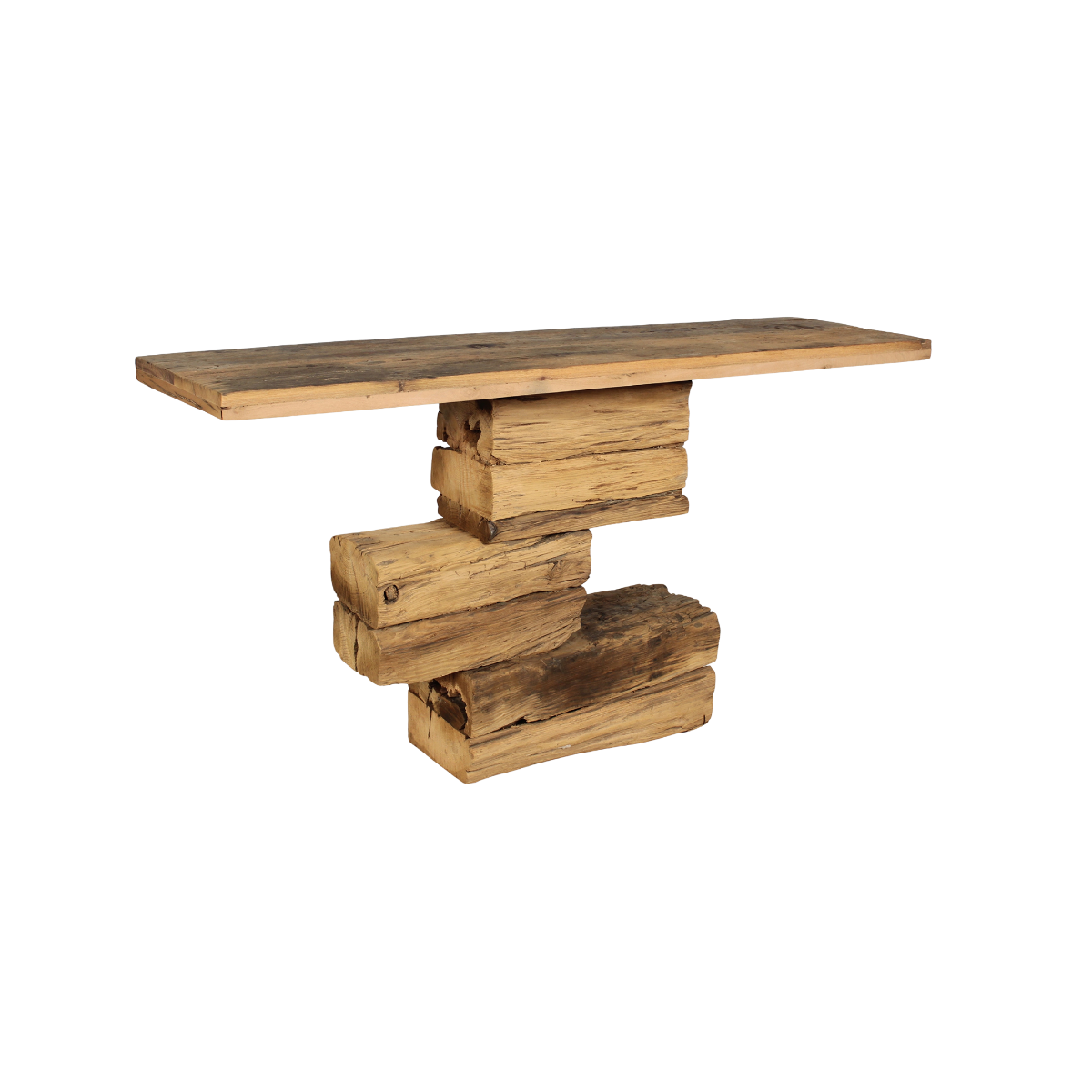 Console en bois recyclé Barry