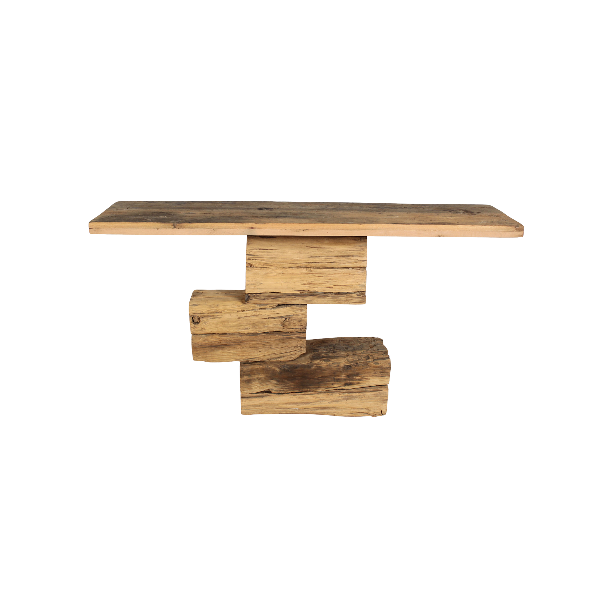 Console en bois recyclé Barry