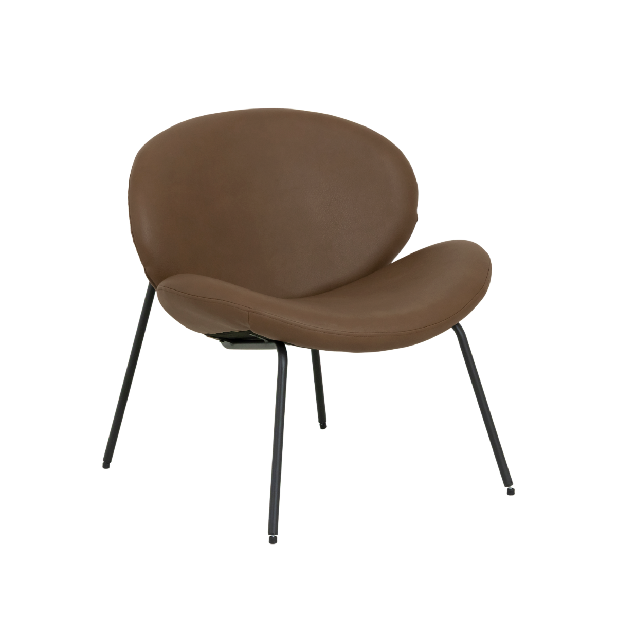 Fauteuil en simili-cuir Dorian