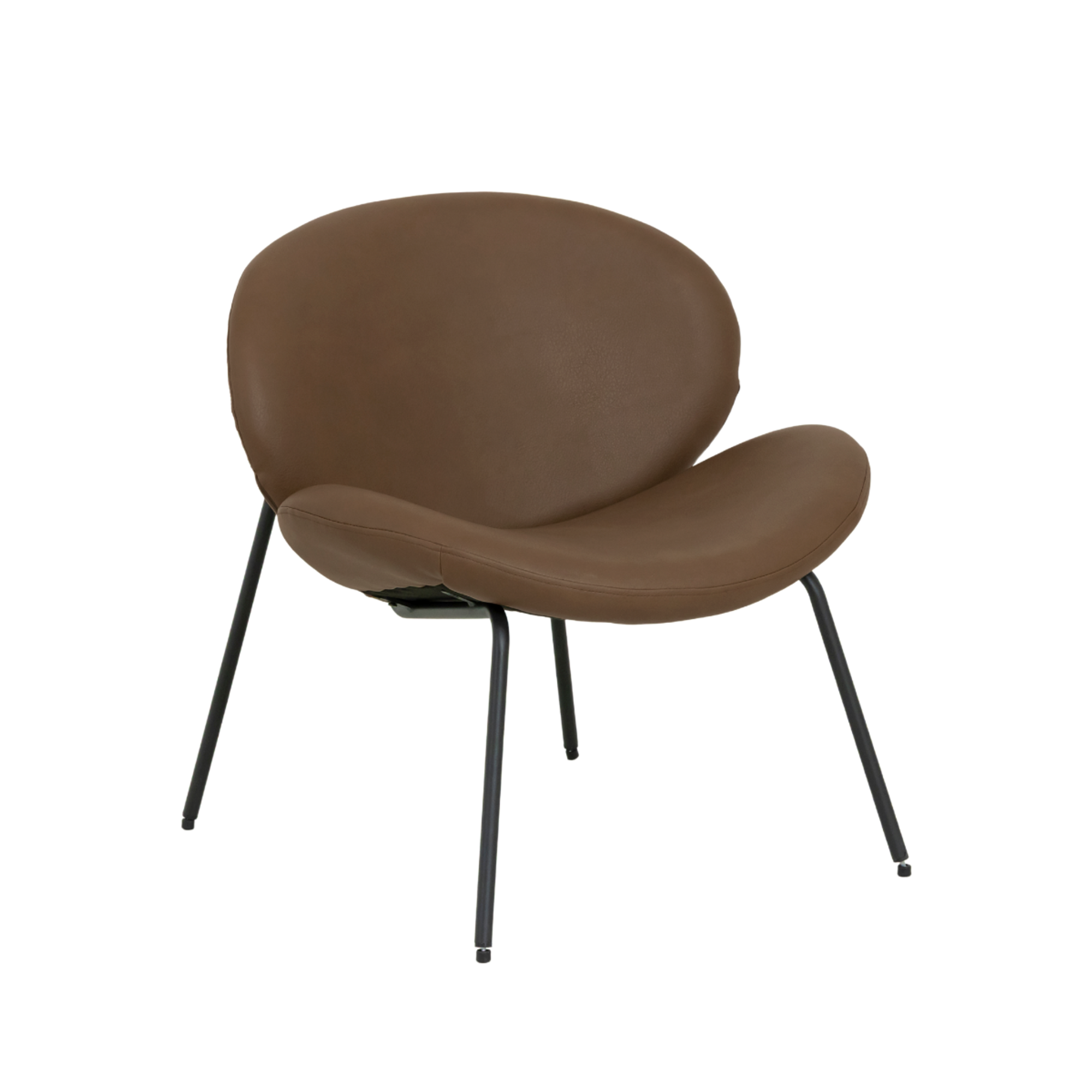 Fauteuil en simili-cuir Dorian
