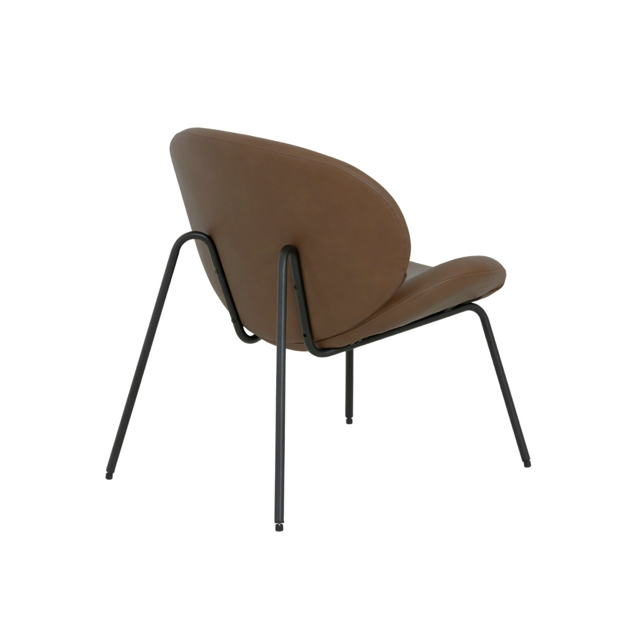 Fauteuil en simili-cuir Dorian