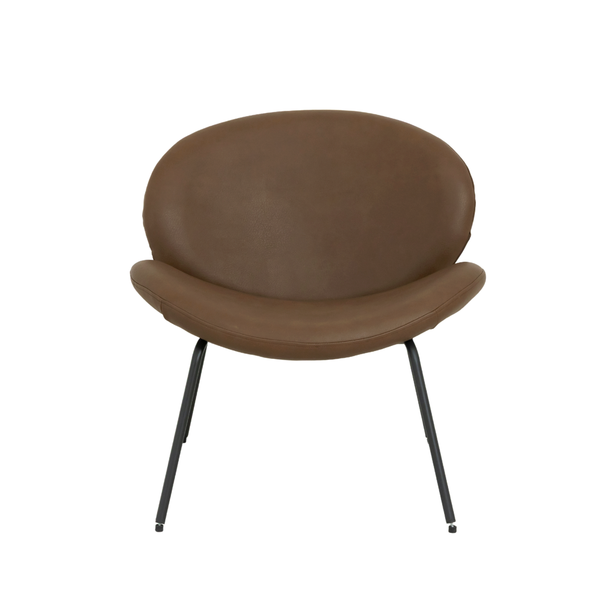 Fauteuil en simili-cuir Dorian