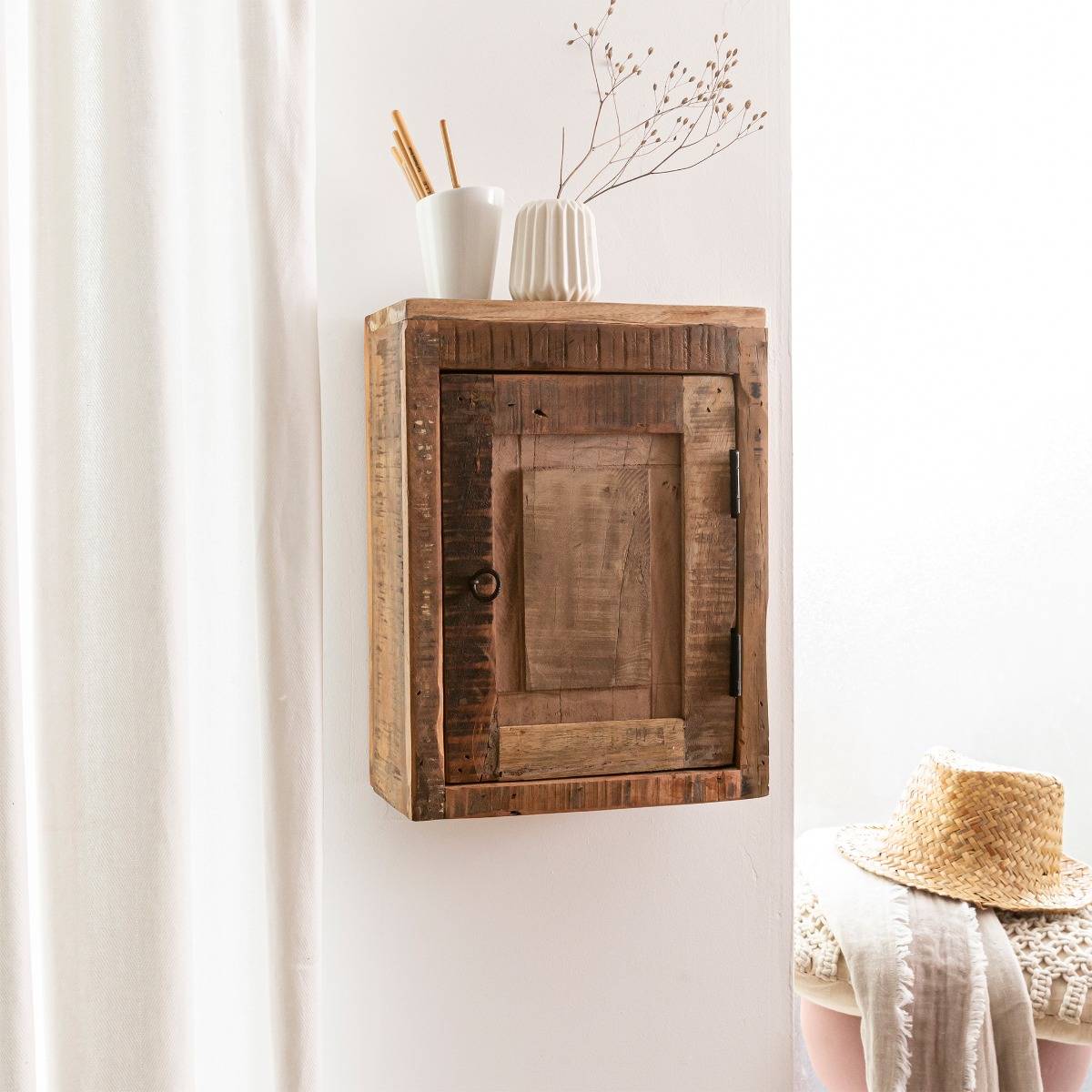 Etagère en bois recyclé Vicky