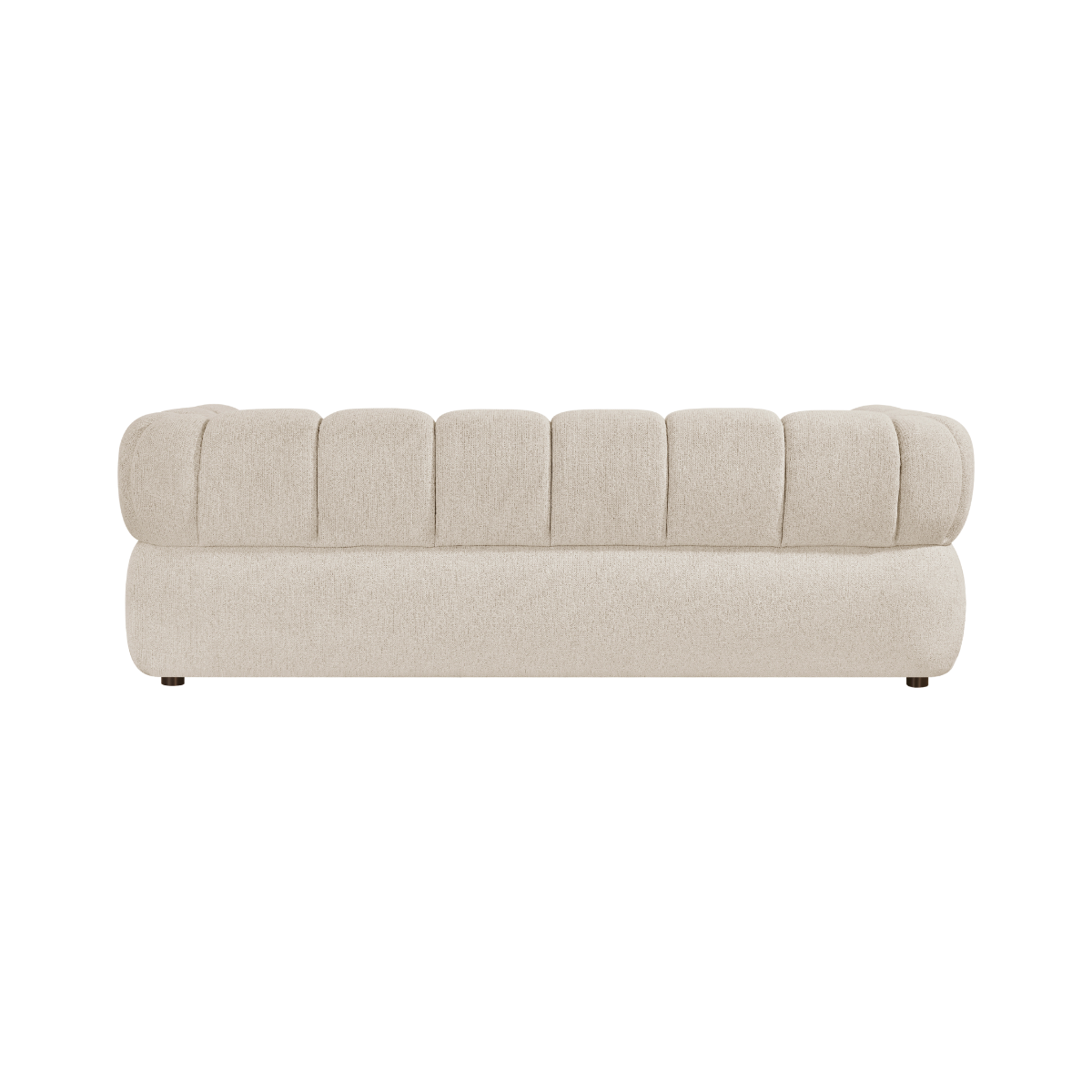 Canapé en tissu écru Syrel