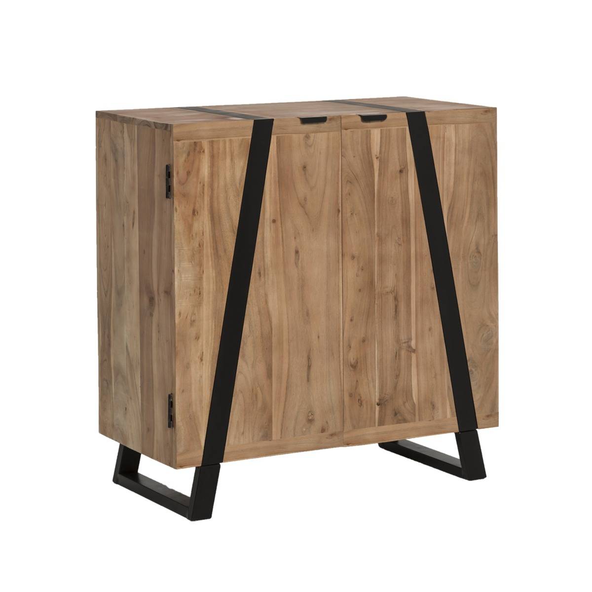 Petit buffet en bois d'acacia Célestine