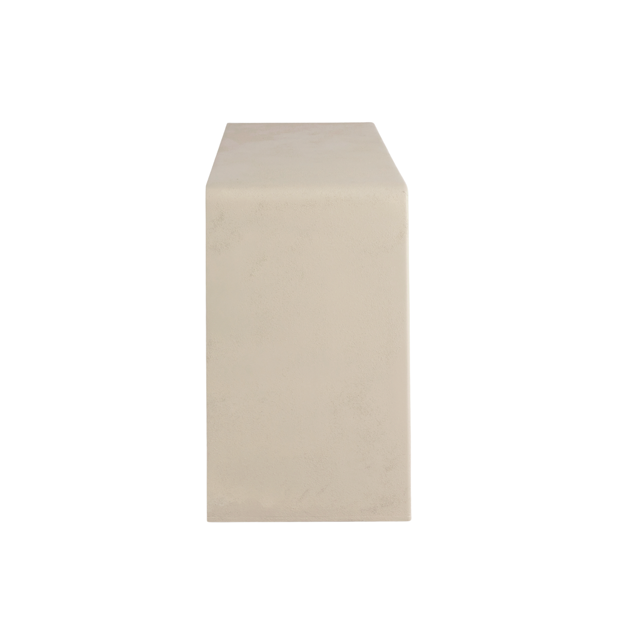 Buffet 3 portes en bois d'acacia et bois effet béton Dalva