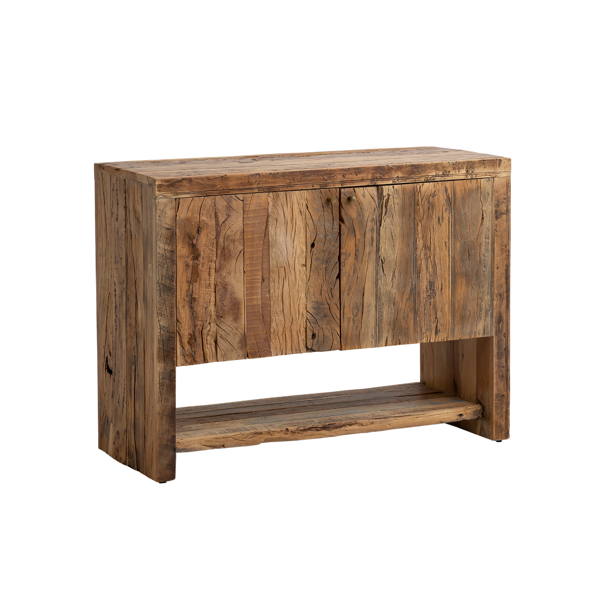 Petit buffet en bois recyclé Naël