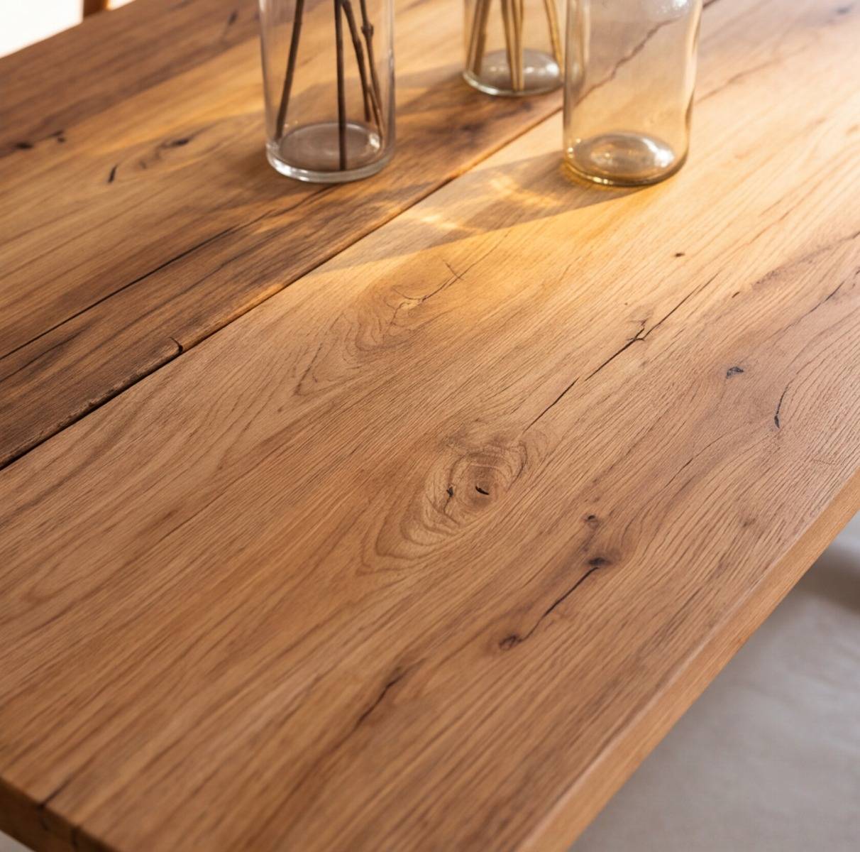 Table à manger en bois recyclé Eurydice