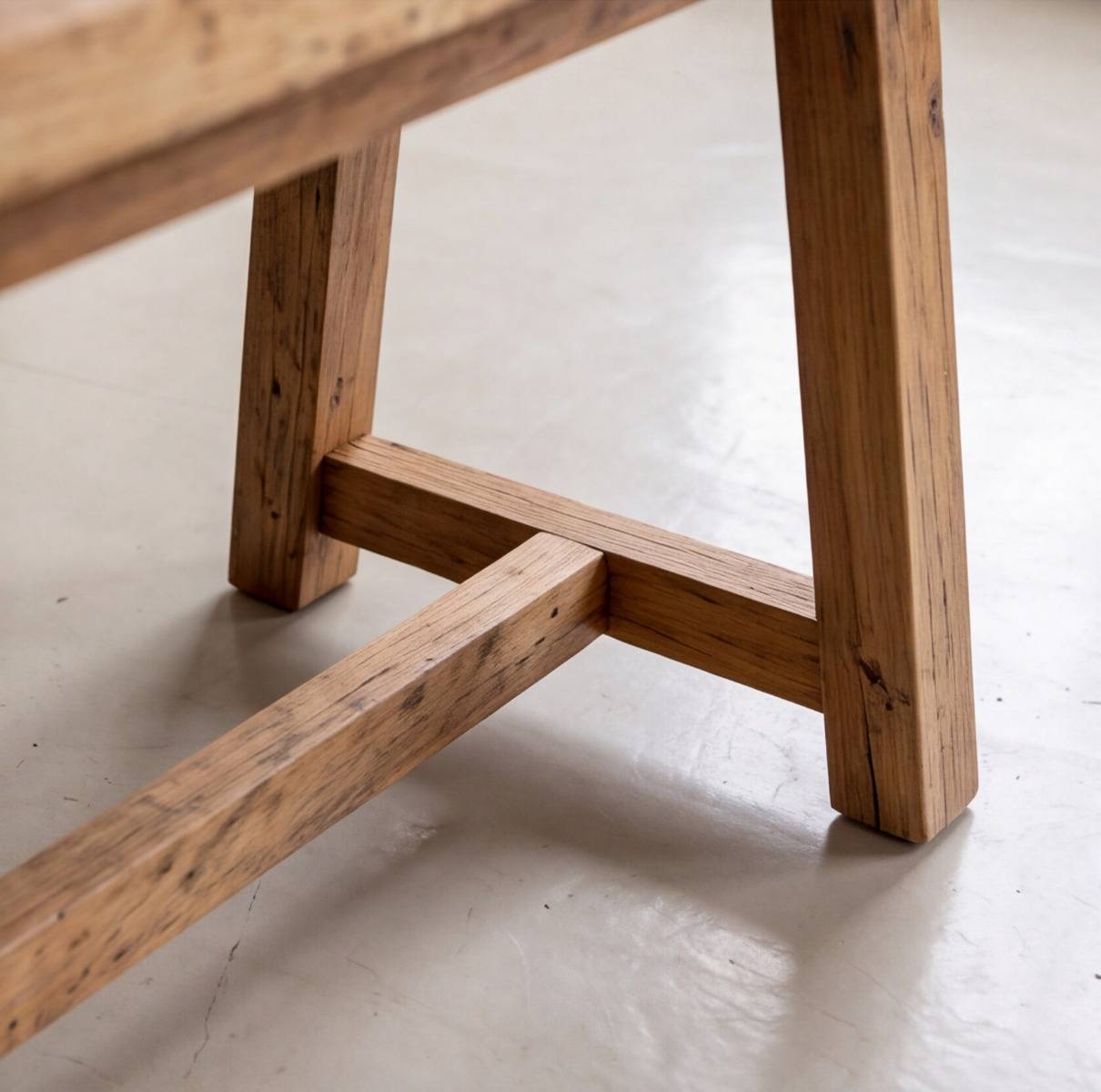 Banc en bois recyclé Eurydice