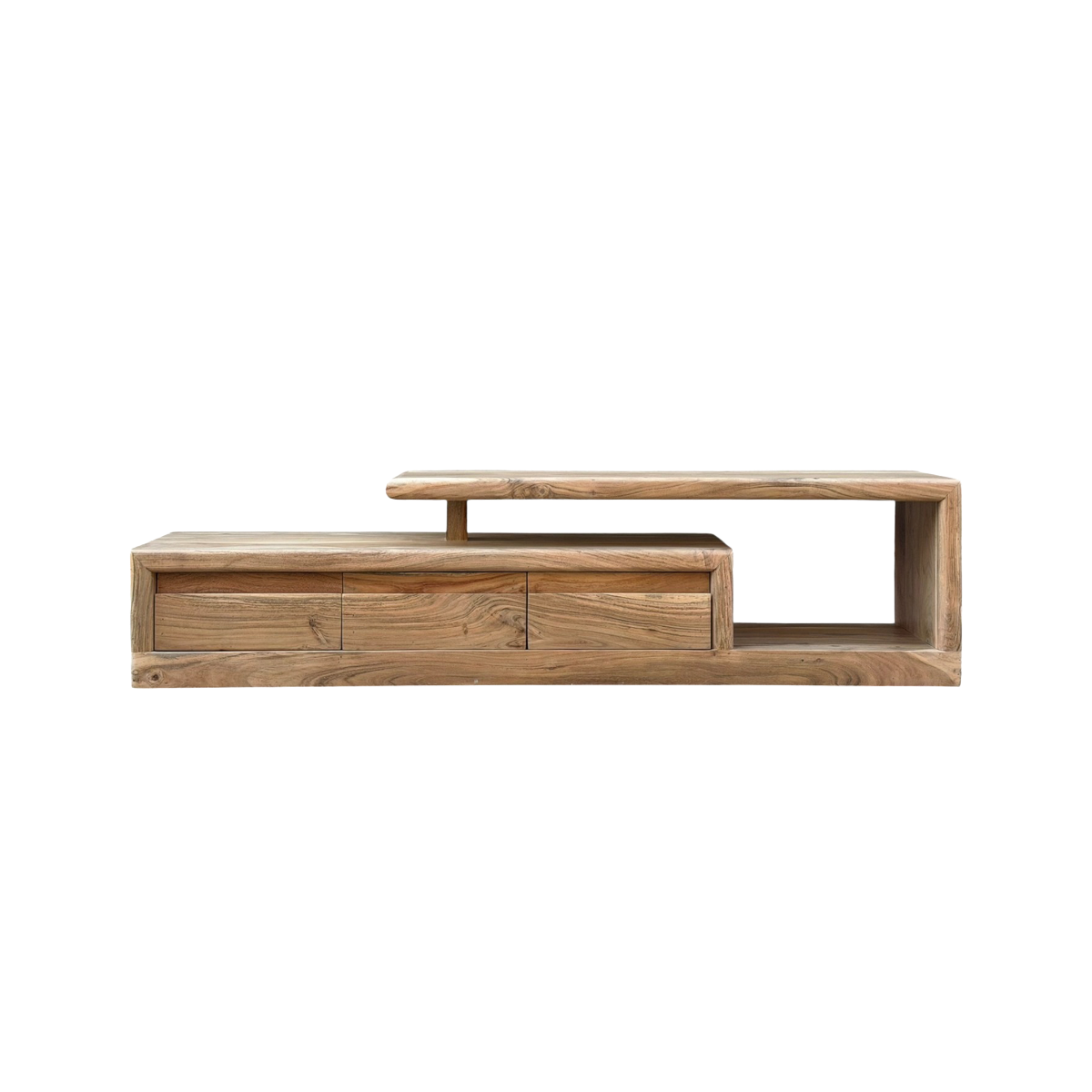 Meuble TV en bois d'acacia Léora