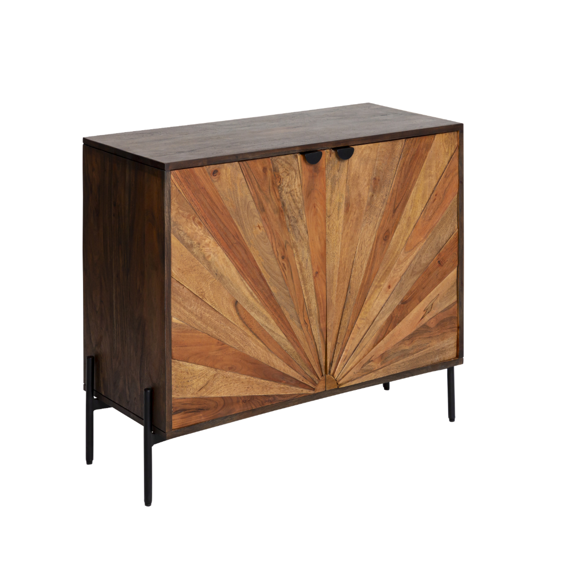 Petit buffet en bois d'acacia Elvira