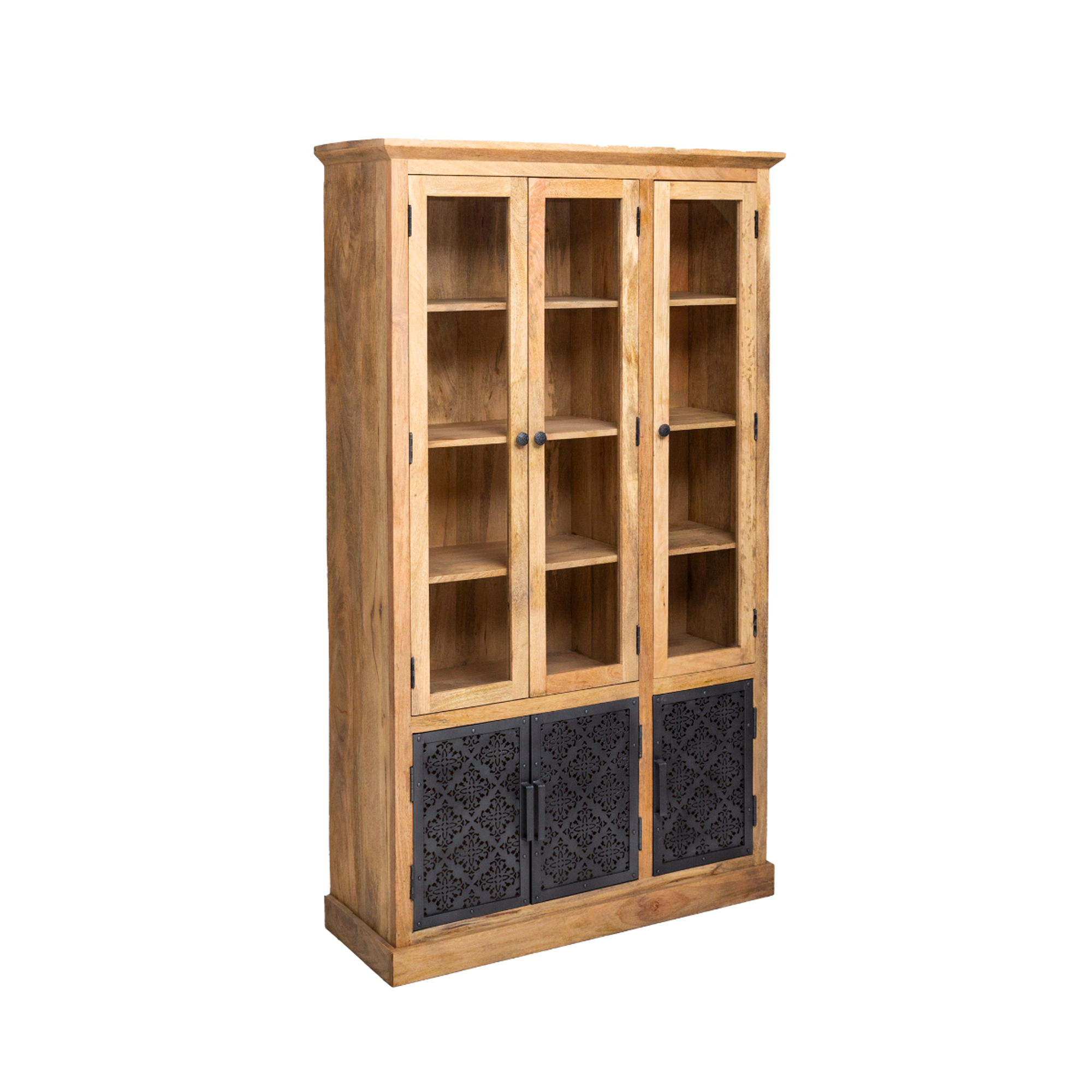 Vaisselier en bois de manguier Sahara