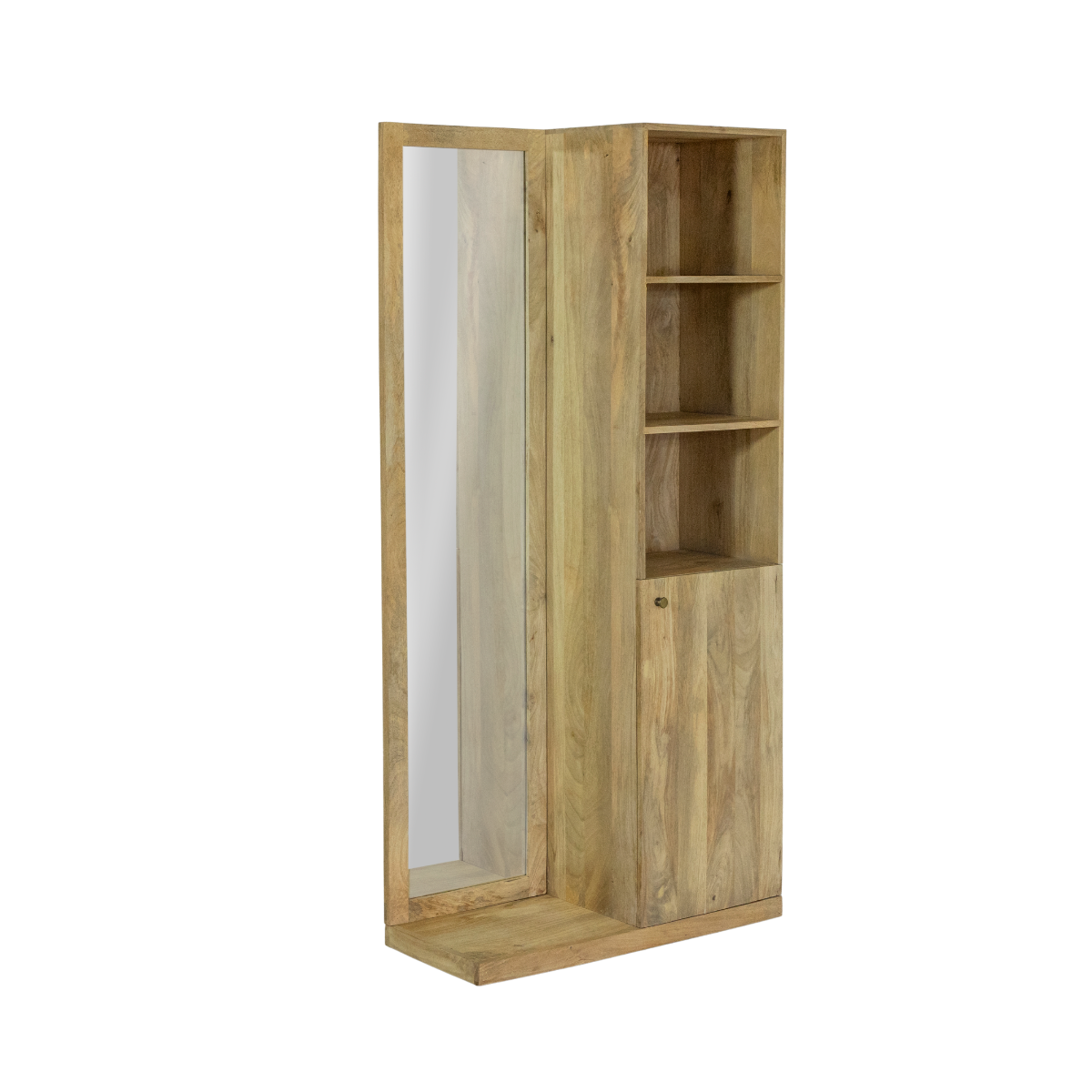 Dressing avec miroir en bois de manguier Juliet