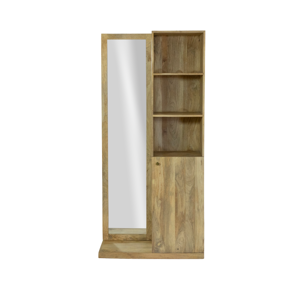 Dressing avec miroir en bois de manguier Juliet