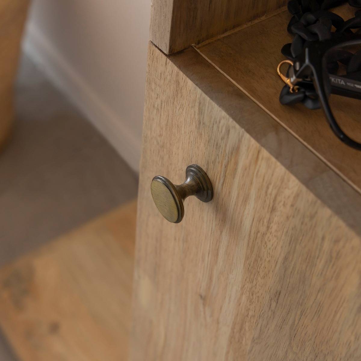 Dressing avec miroir en bois de manguier Juliet