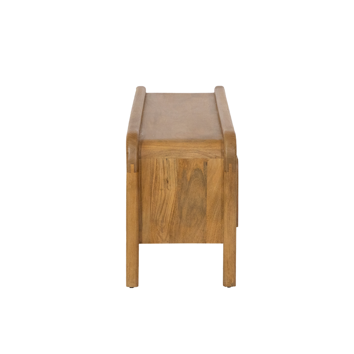 Meuble TV 4 portes en bois de manguier Féodor