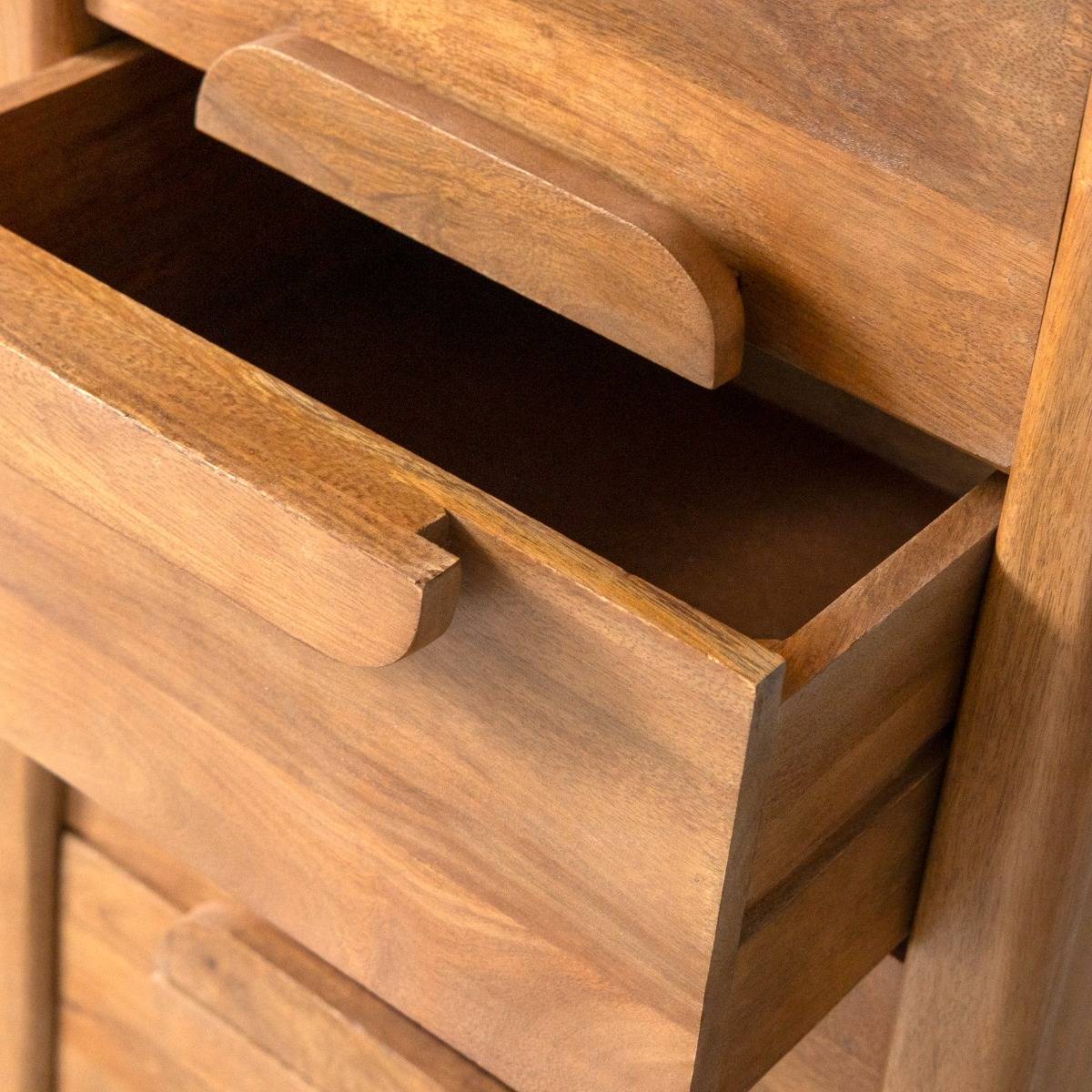 Chiffonnier en bois de manguier Féodor