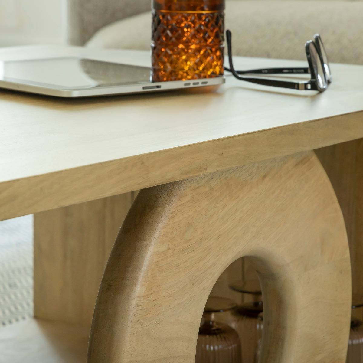 Table basse en bois de manguier Alwen