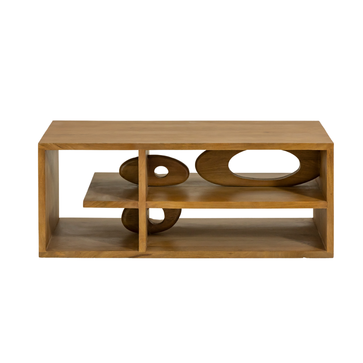 Table basse design en bois de manguier Alwen