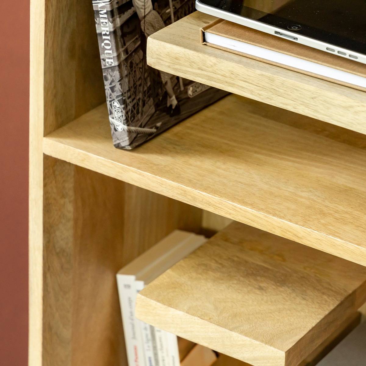 Etagère en bois de manguier Read