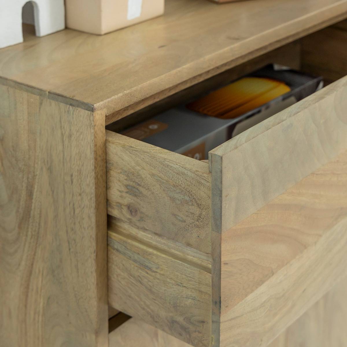 Buffet haut en bois de manguier Aven