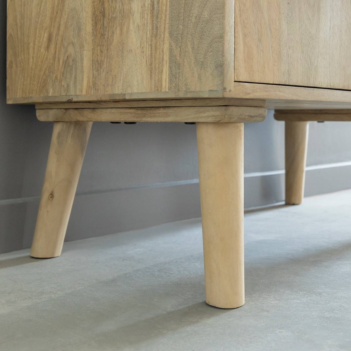 Buffet haut en bois de manguier Aven