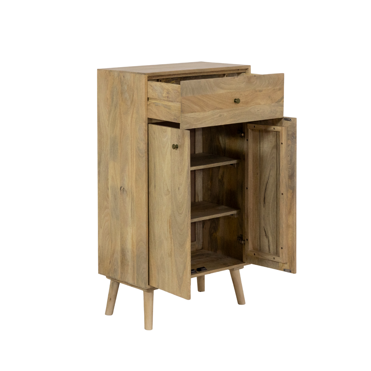 Buffet haut en bois de manguier Aven