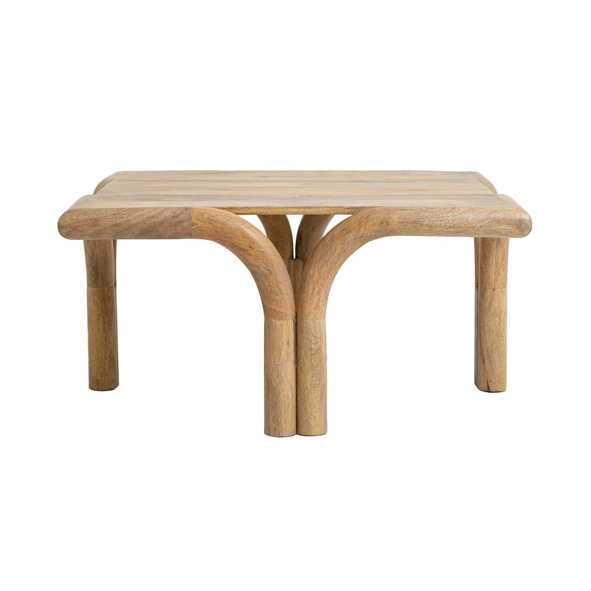 Table basse carré en bois de manguier Zola