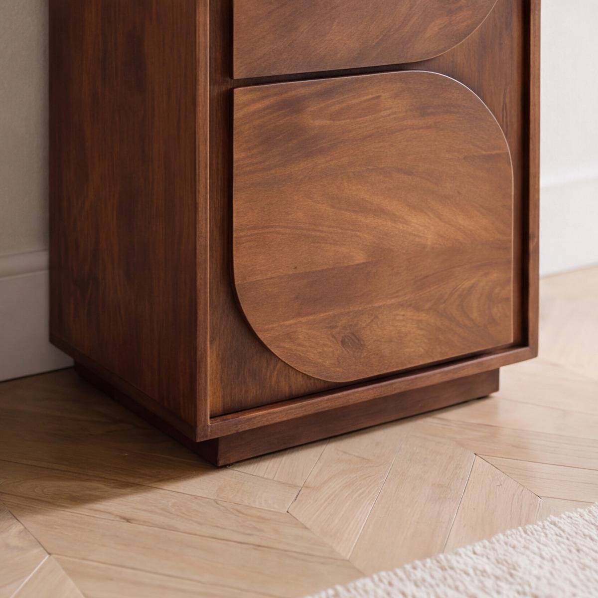 Chiffonnier en bois de manguier Laurent