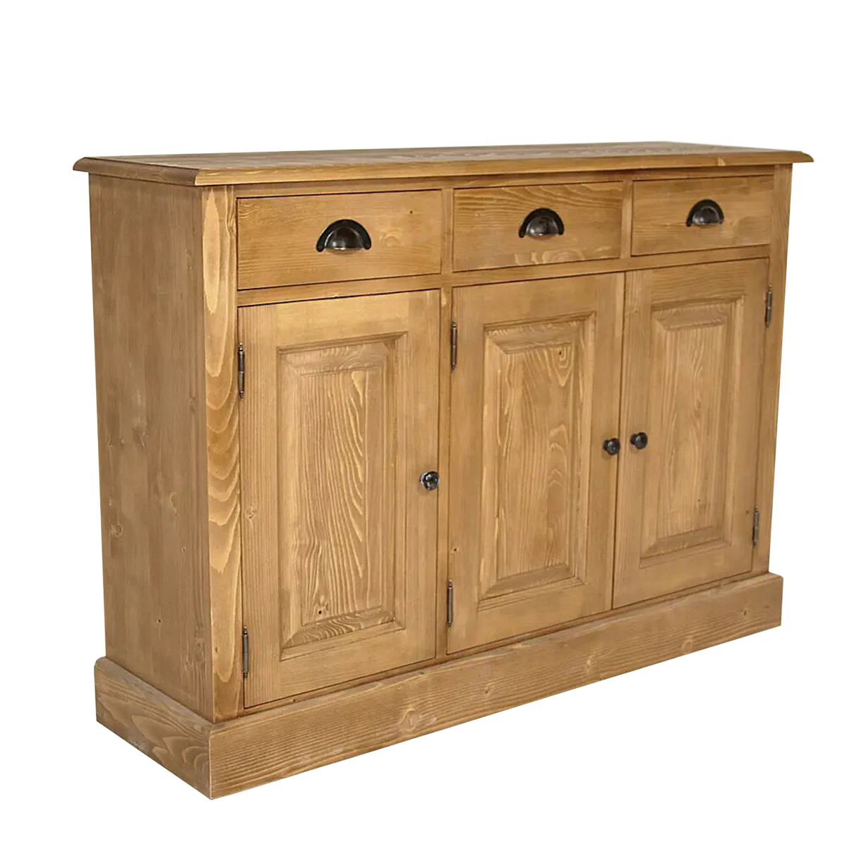 Buffet en bois de pin Aldric