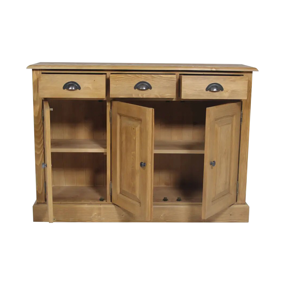 Buffet en bois de pin Aldric