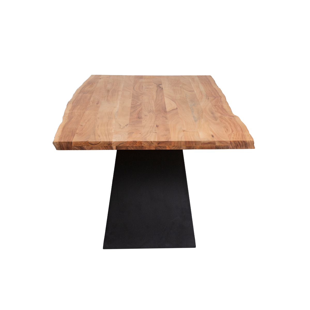 Table à manger suspendu en bois d'acacia et métal Coco
