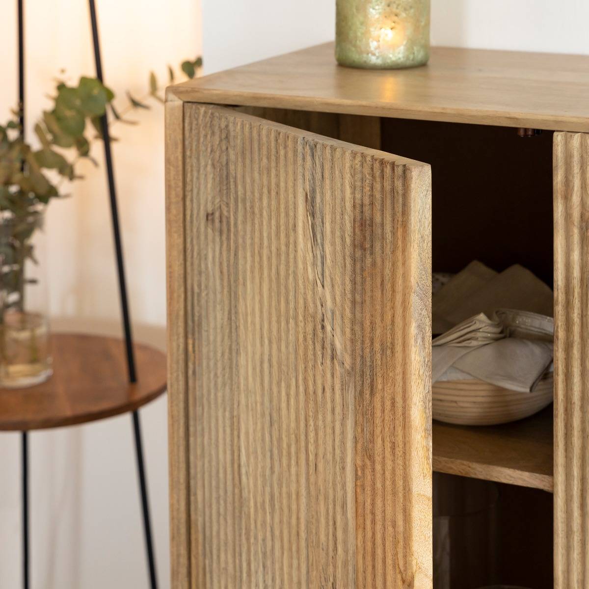 Armoire en bois de manguier Ewan