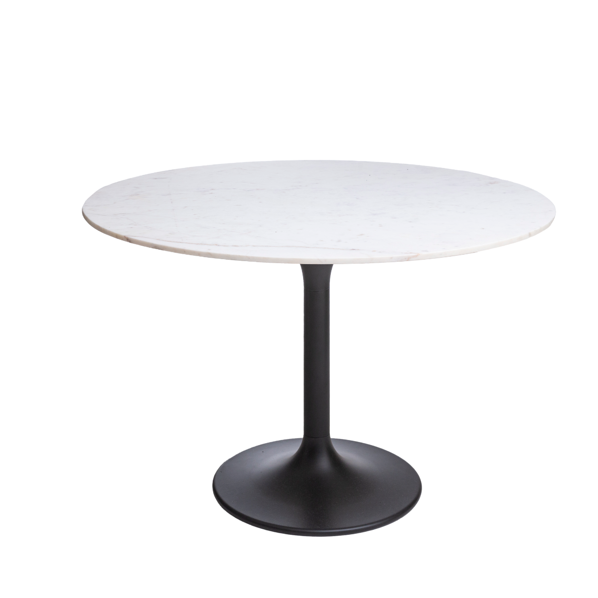 Table à manger ronde en marbre Servane