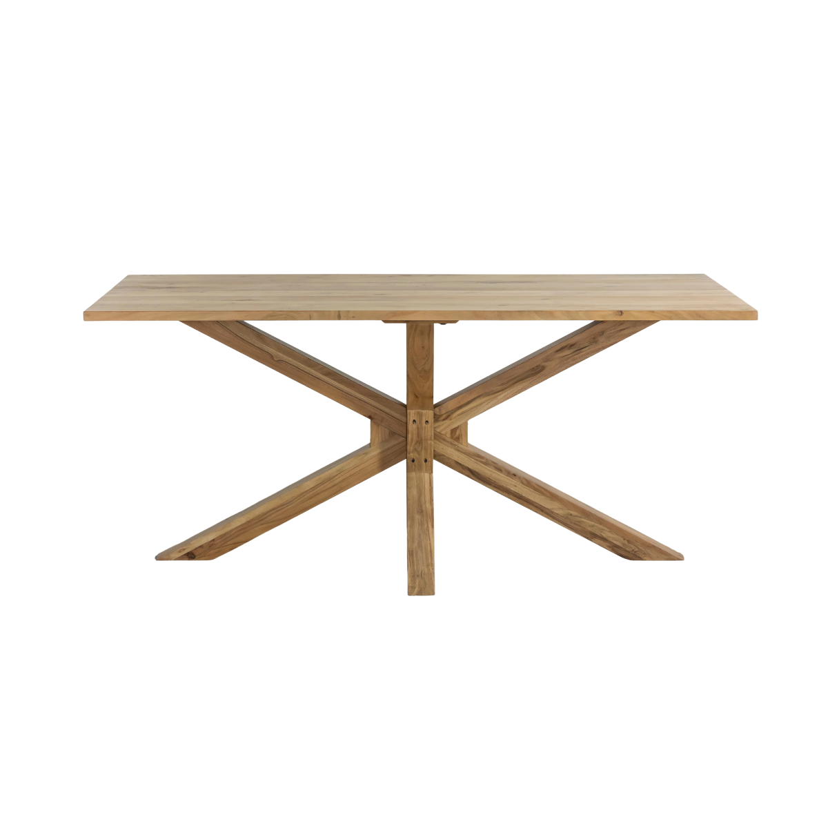 Table à manger rectangulaire en bois d'acacia Izel