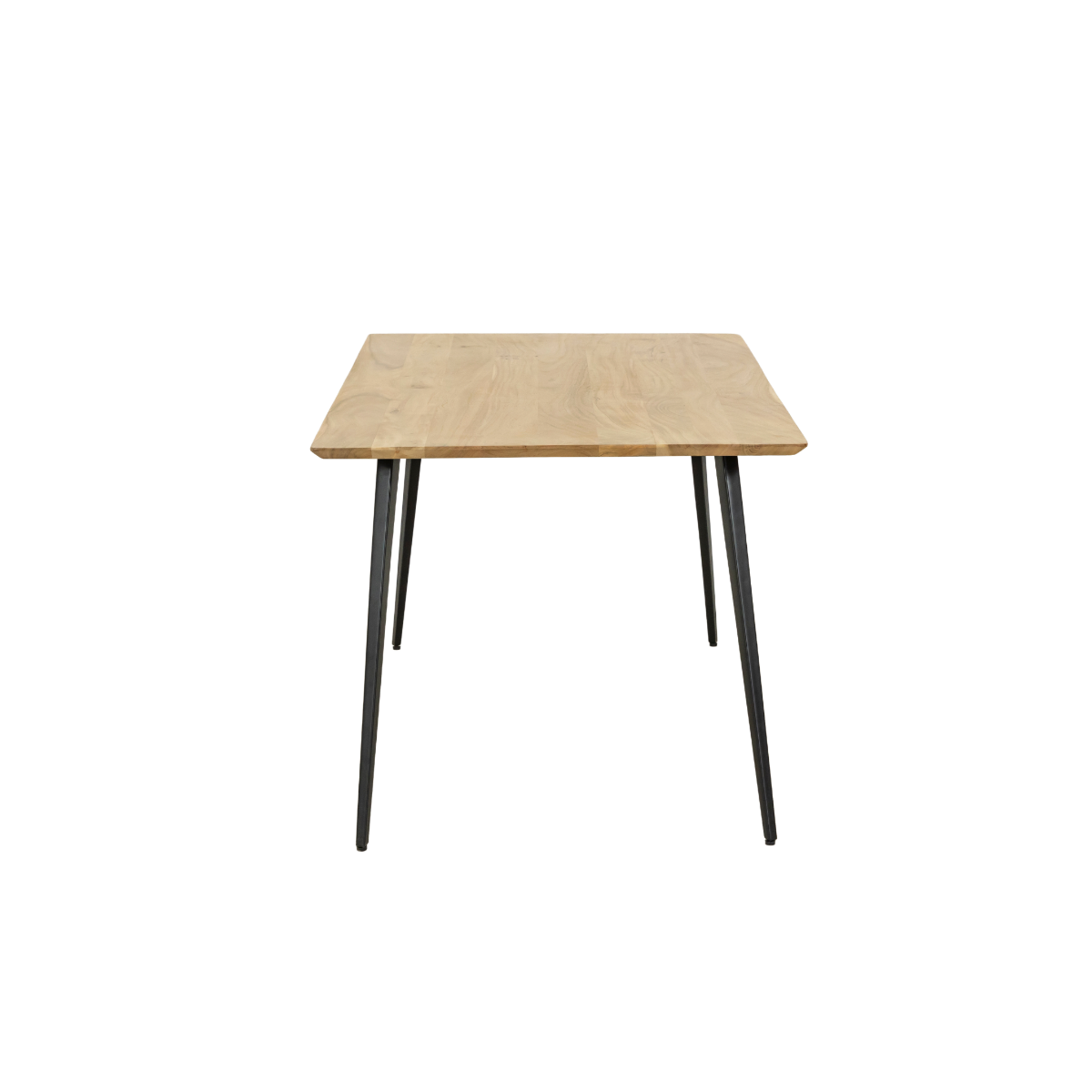 Table à manger en bois d'acacia et métal Alan