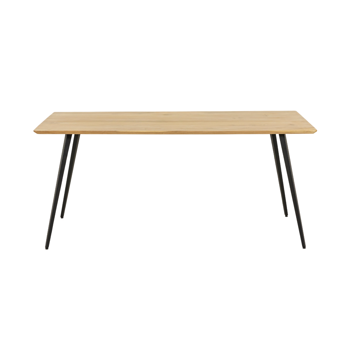 Table à manger en bois d'acacia et métal Alan