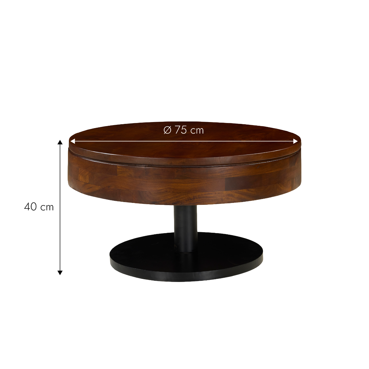 Table basse en bois de manguier Azalea