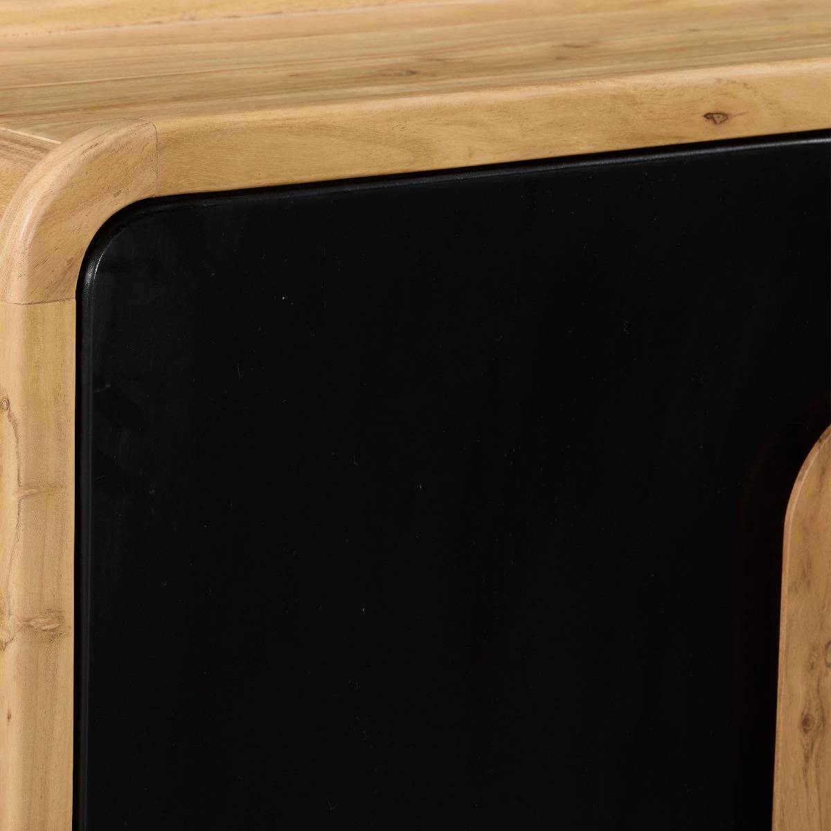 Buffet 2 portes en bois d'acacia César