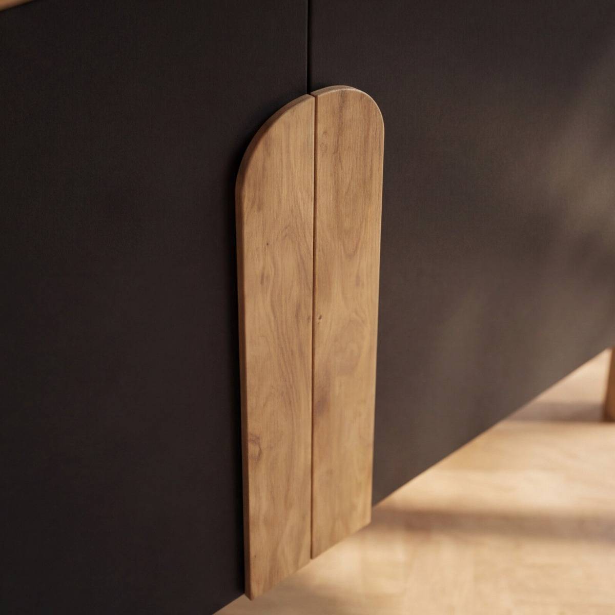 Buffet 2 portes en bois d'acacia César