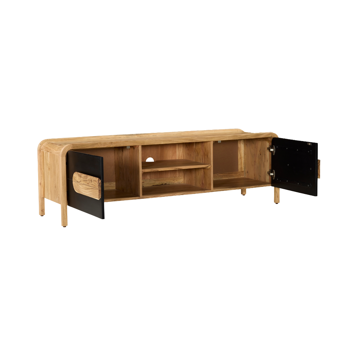 Meuble TV en bois d'acacia César