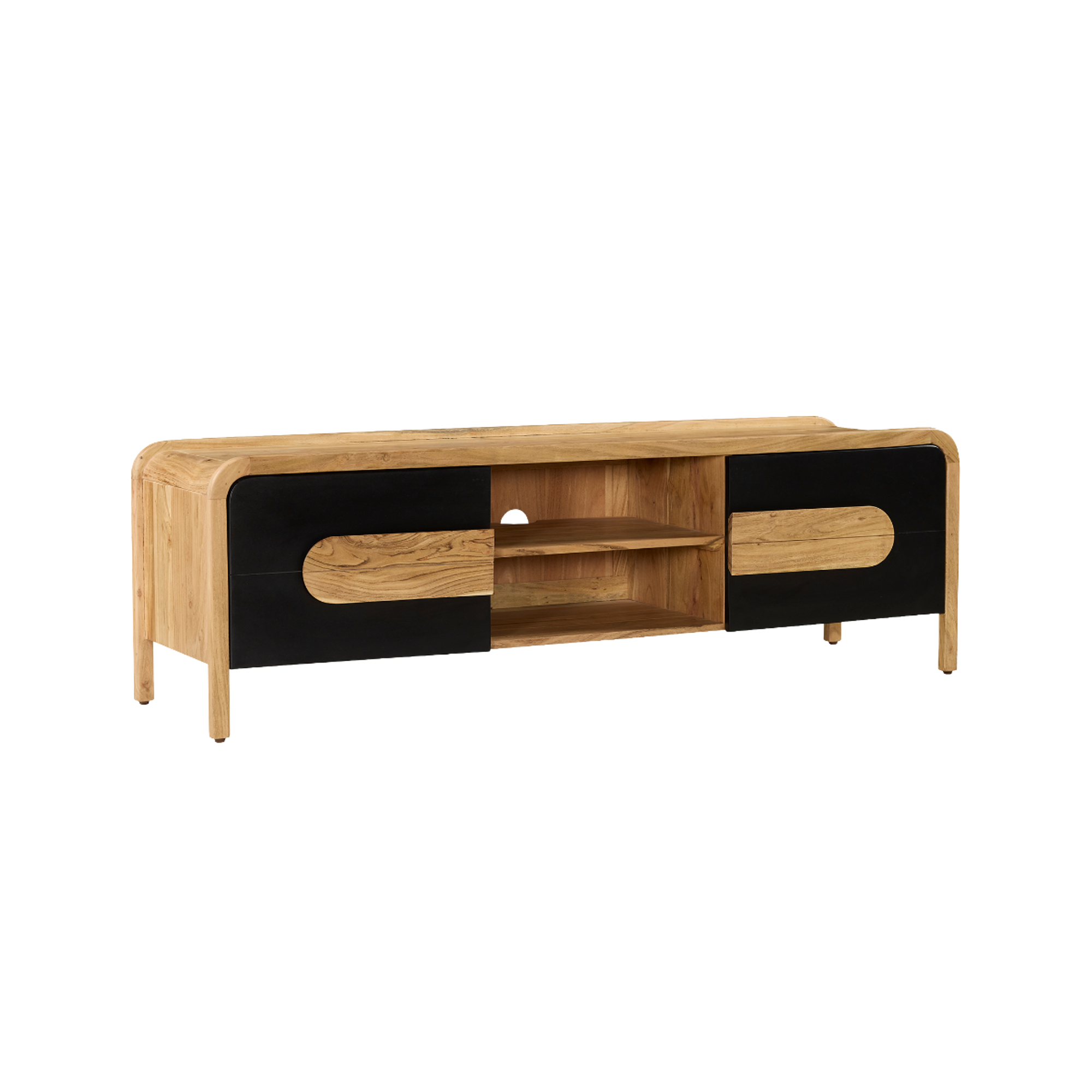 Meuble TV en bois d'acacia César