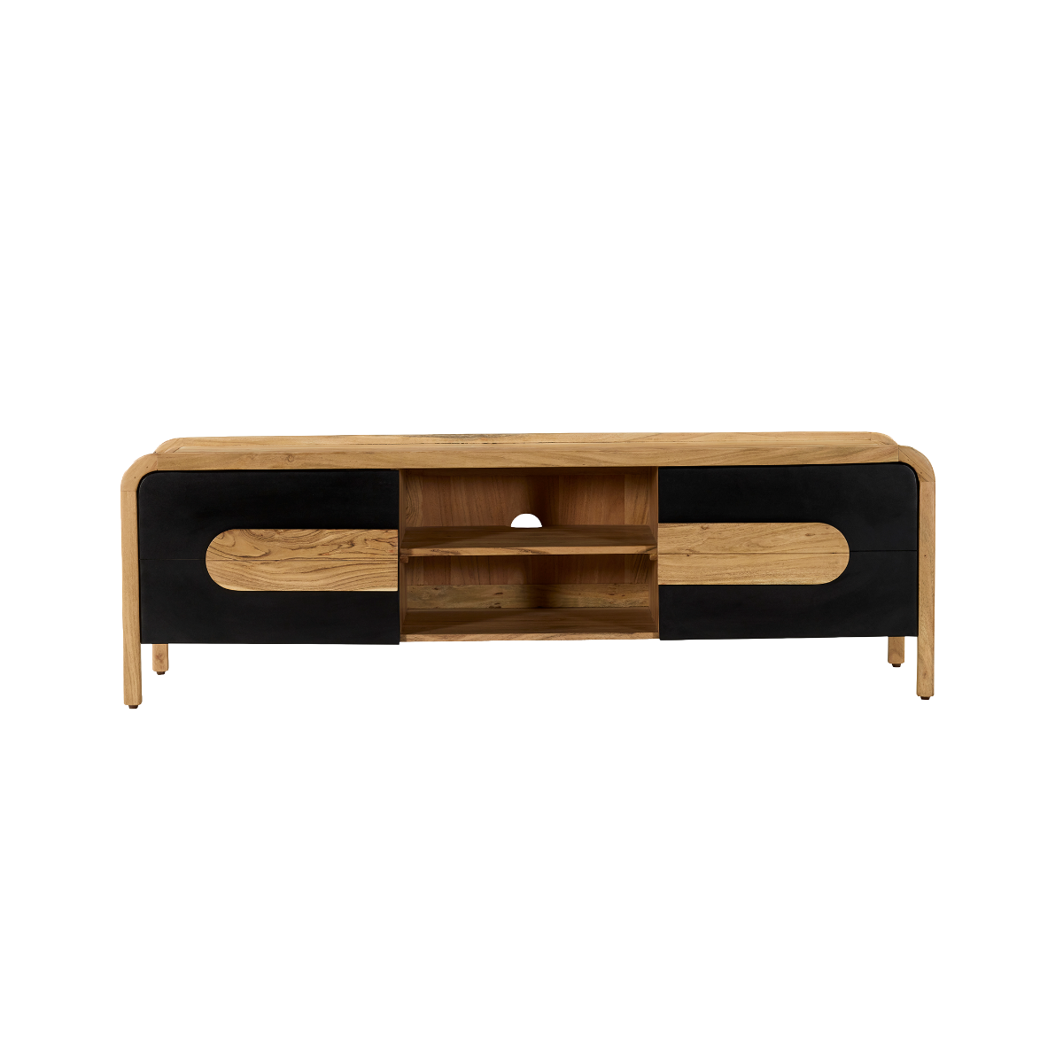 Meuble TV en bois d'acacia César