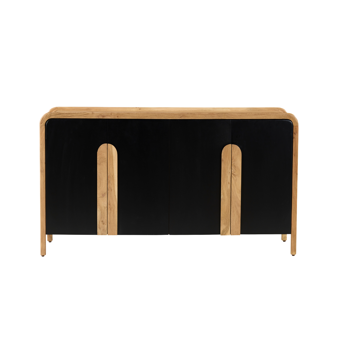 Buffet 4 portes en bois d'acacia César
