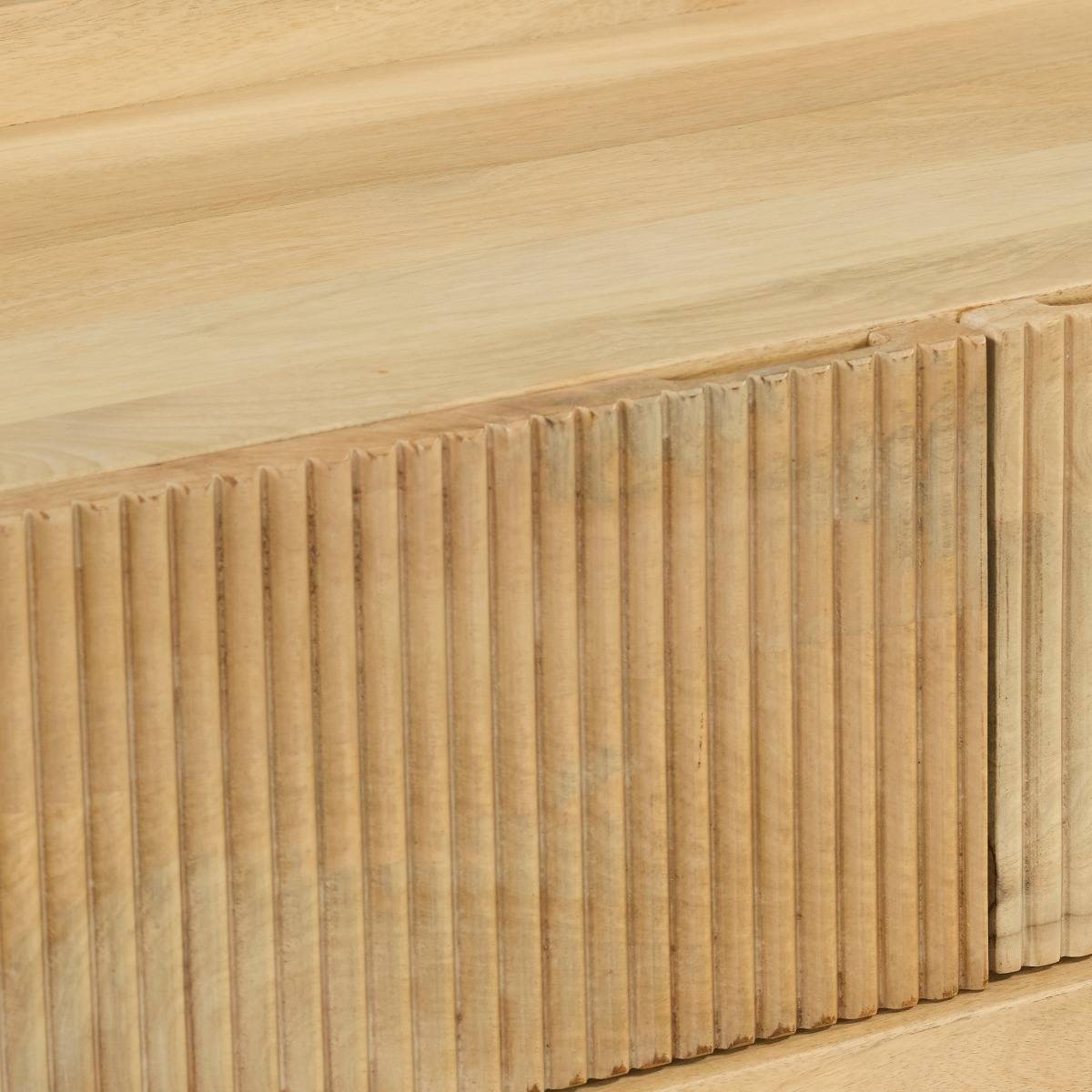 Meuble TV en bois de manguier Iskiel